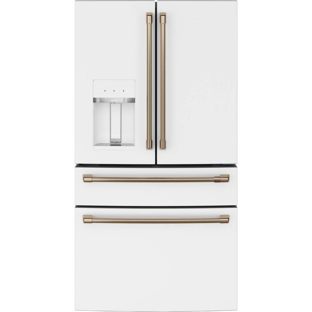 Cafe ENERGY STAR 27.8 Cu. Ft. Smart 4-Door French-Door Refrigerator
