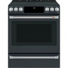GE Cafe Series CES700P3MD1 - Cafe 30'' Smart Slide-In, Front-Control, Radiant and Convection Range