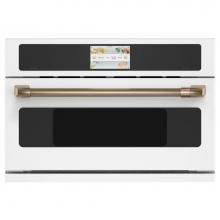 GE Cafe Series CSB923P4NW2 - Cafe 30'' Smart Five in One Wall Oven with 240V Advantium Technology