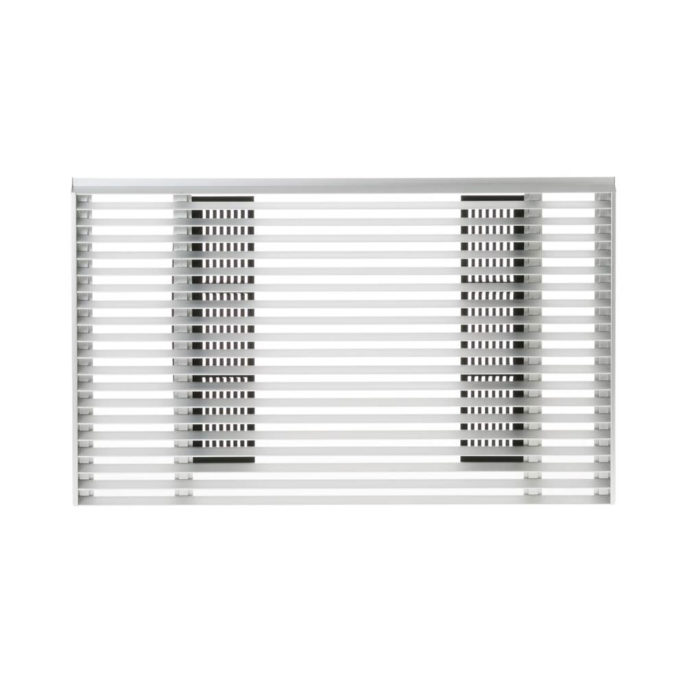 Architectural aluminum louvered extruded grille (J series)