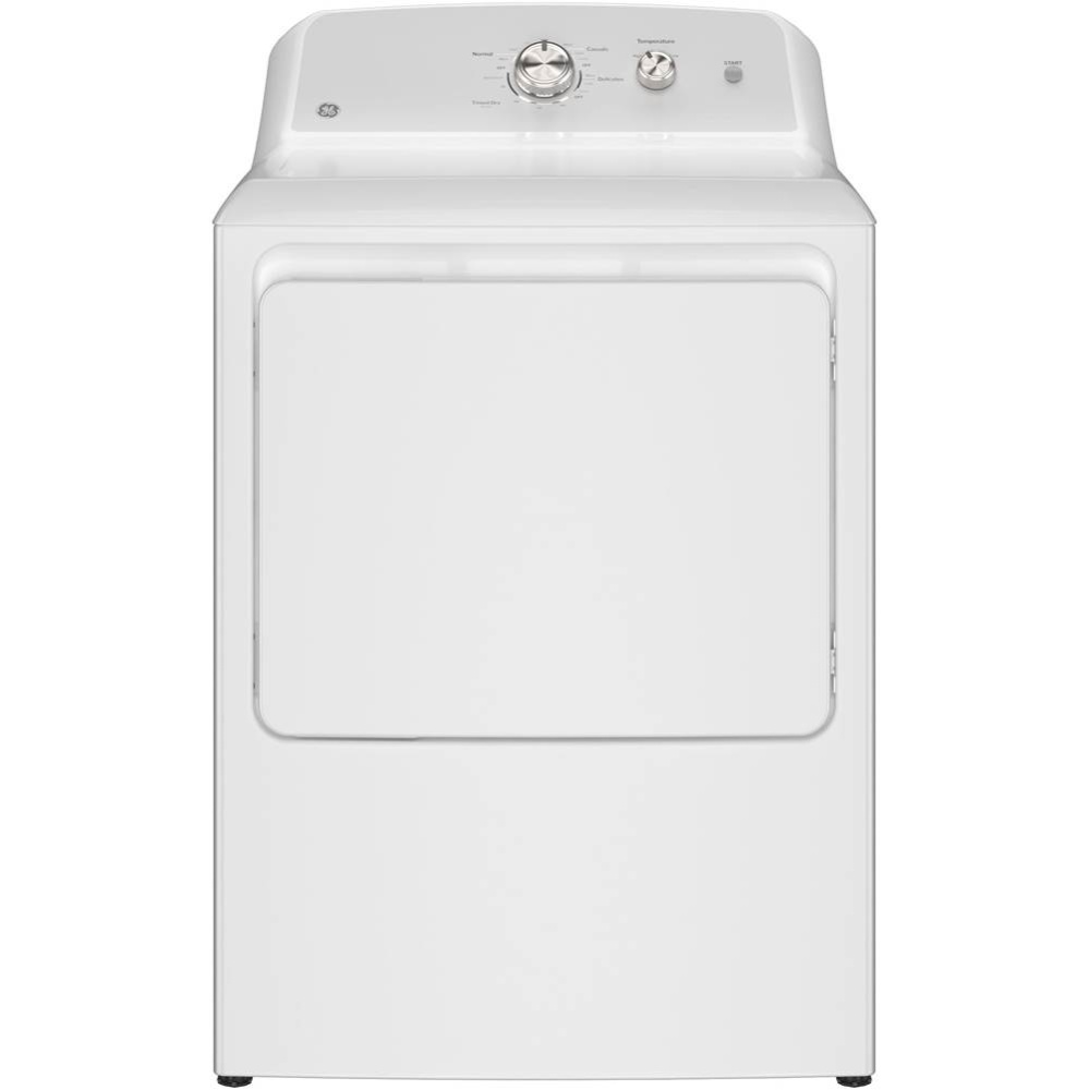 GE 7.2 cu. ft. Capacity Gas Dryer with Up To 120 ft. Venting and Reversible Door