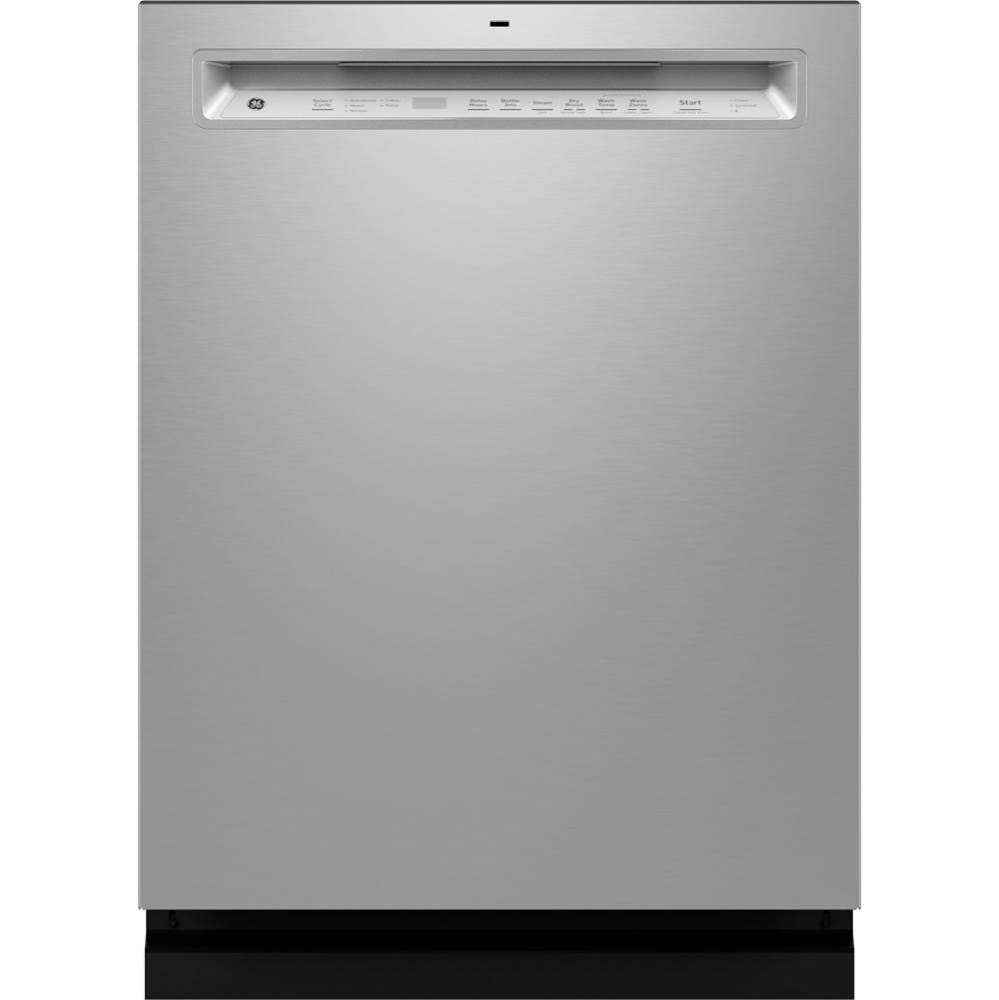 GE ENERGY STAR Front Control with Stainless Steel Interior Dishwasher with Sanitize Cycle