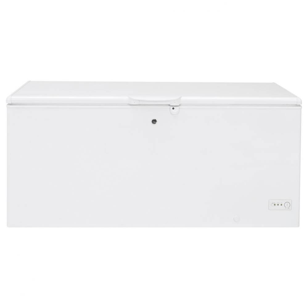 GE 21.7 Cu. Ft. Manual Defrost Chest Freezer