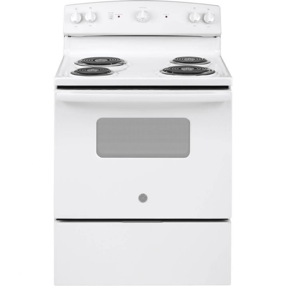 GE 30'' Free-Standing Electric Range