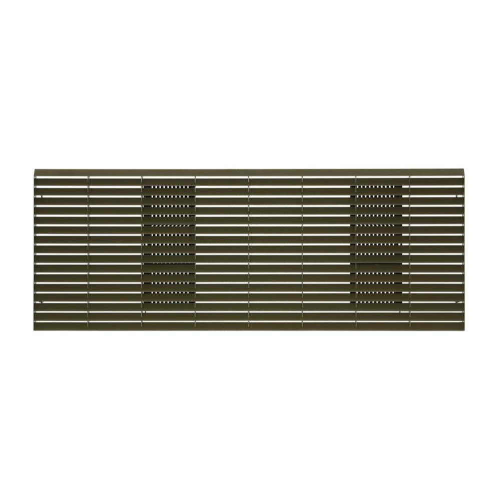 Zoneline architectural rear grille - dark brown