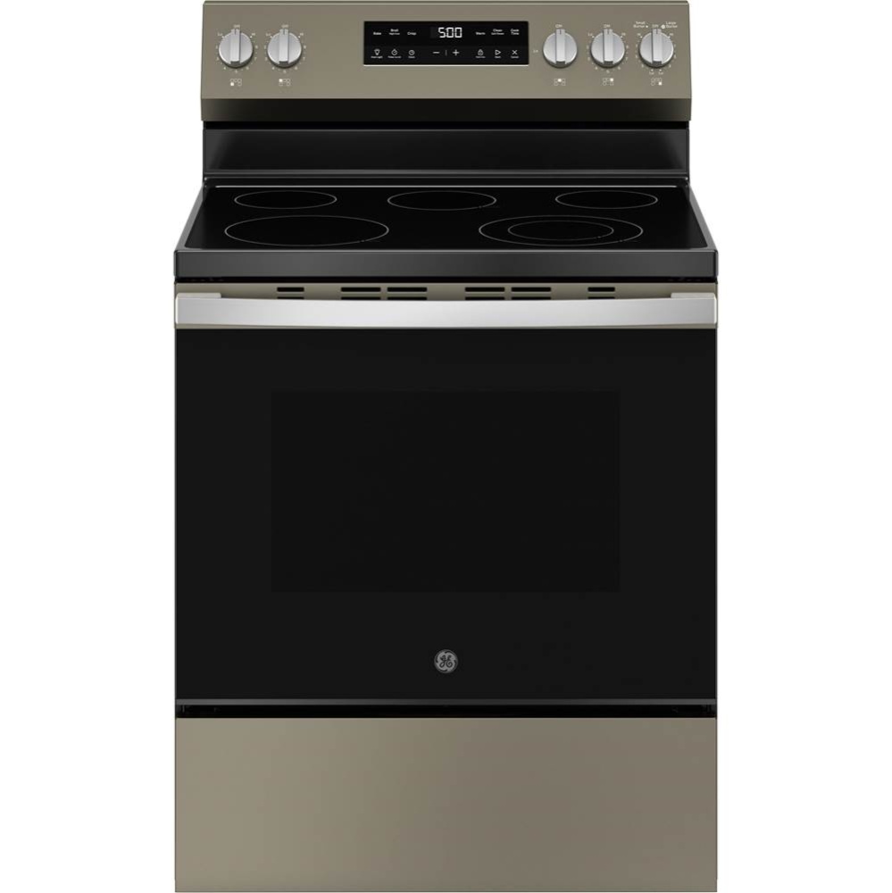 GE 30'' Free-Standing Electric Range with Crisp Mode