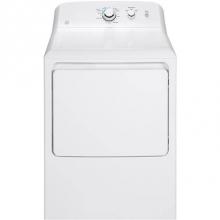 GE Appliances GTX33GASKWW - GE 6.2 cu. ft. Capacity aluminized alloy drum Gas Dryer