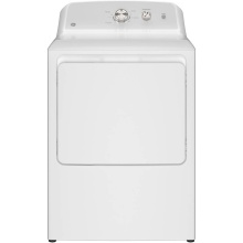 GE Appliances GTD38GASWWS - GE 7.2 cu. ft. Capacity Gas Dryer with Up To 120 ft. Venting and Reversible Door