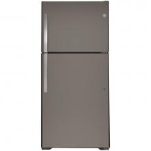 GE Appliances GTS22KMNRES - GE 21.9 Cu. Ft. Top-Freezer Refrigerator