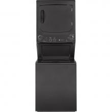 GE Appliances GUD27GSPMDG - GE Unitized Spacemaker 3.8 cu. ft. Capacity Washer with Stainless Steel Basket and 5.9 cu. ft. Cap