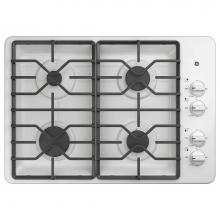 GE Appliances JGP3030DLWW - GE 30'' Built-In Gas Cooktop