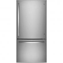 GE Appliances GDE25EYKFS - ENERGY STAR 24.8 Cu. Ft. Bottom-Freezer Drawer Refrigerator