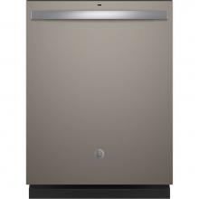 GE Appliances GDT550PMRES - Top Control with Plastic Interior Dishwasher with Sanitize Cycle and Dry Boost