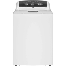 GE Appliances GTW525ACWWB - GE 4.3 cu. ft. Capacity Washer with Stainless Steel Basket,5-yr Limited Warranty