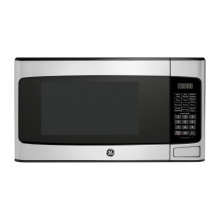 GE Appliances GCST11N1WSS - GE 1.1 Cu. Ft. Capacity Countertop Microwave Oven