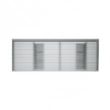 GE Appliances RAG67 - Zoneline Architectural Rear Grille - Aluminum