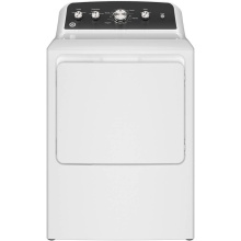 GE Appliances GTD48GASWWB - GE 7.2 cu. ft. Capacity Gas Dryer with Up To 120 ft. Venting and Extended Tumble