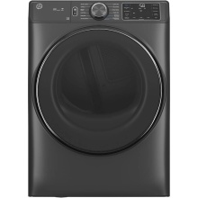 GE Appliances GFD65ESPVDS - GE ENERGY STAR 7.8 cu. ft. Capacity Smart Front Load Electric Dryer with Steam and Sanitize Cycle