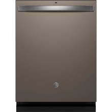 GE Appliances GDT650SMVES - GE ENERGY STAR Fingerprint Resistant Top Control with Stainless Steel Interior Dishwasher with San