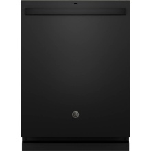 GE Appliances GDT670SGVBB - GE ENERGY STAR Top Control with Stainless Steel Interior Dishwasher with Sanitize Cycle