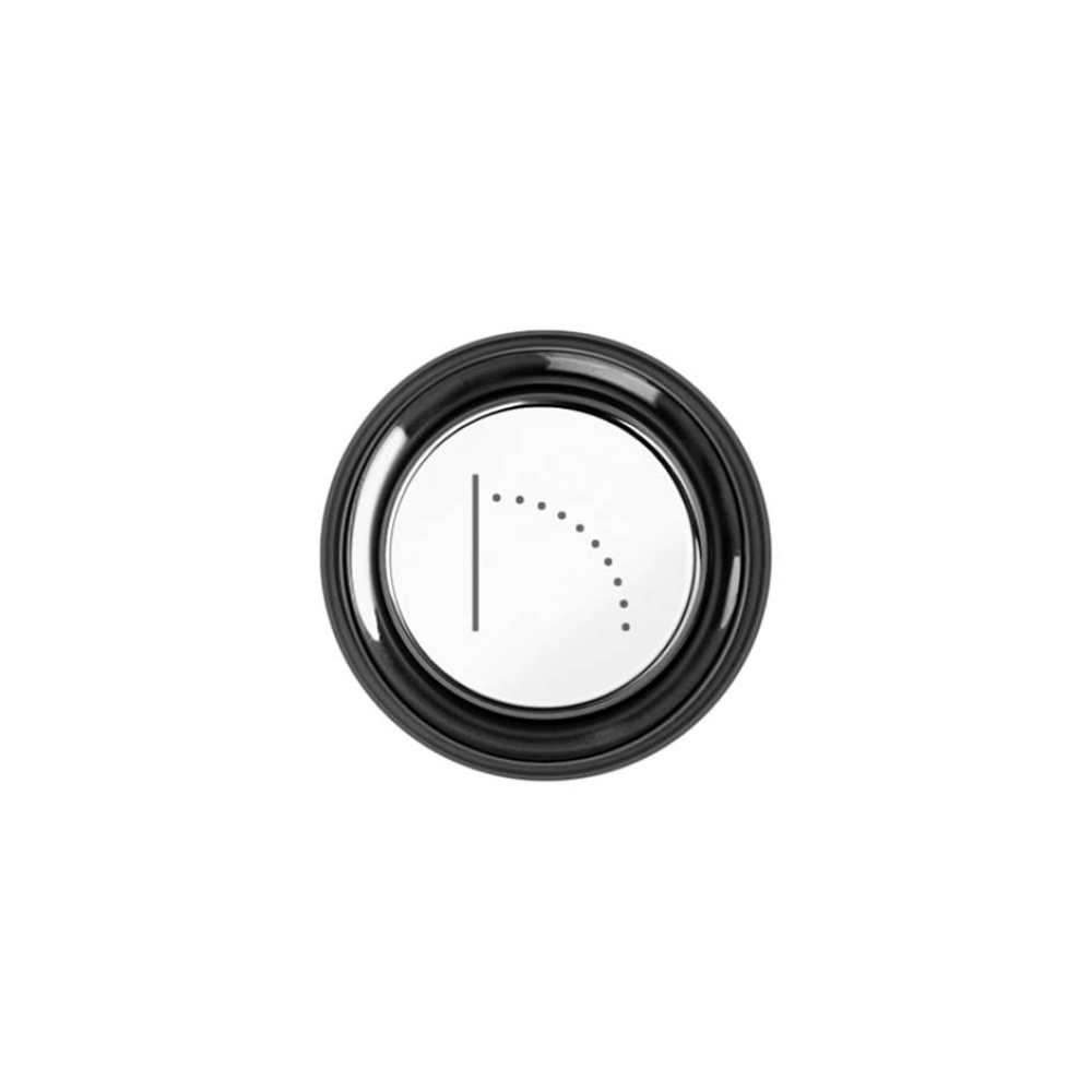 Push-botton plate with WALL-MOUNTED WATERFALL symbol. For Hi-Fi Eclectic.