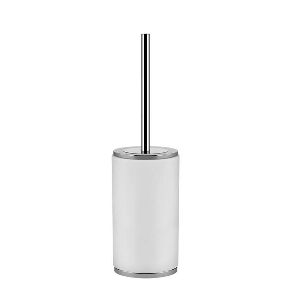 Standing Toilet Brush Holder In Ceramic