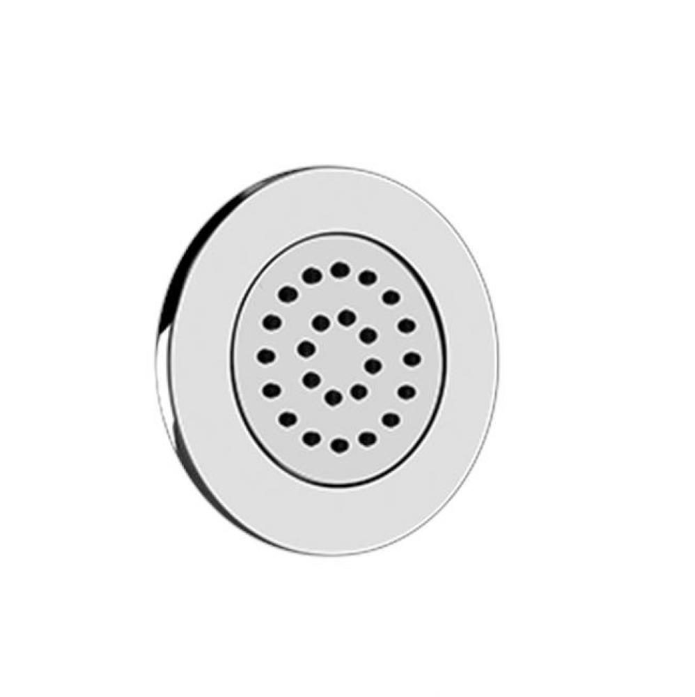 Trim Parts Only Round In-Wall Pivotable Body Spray, 1/2'' Connections, Requires In-Wall