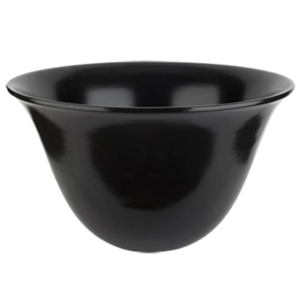Counter washbasin in Black Gres without overflow waste