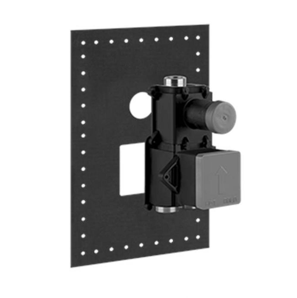 In-Wall Thermostatic Rough Valve With Single Volume Control