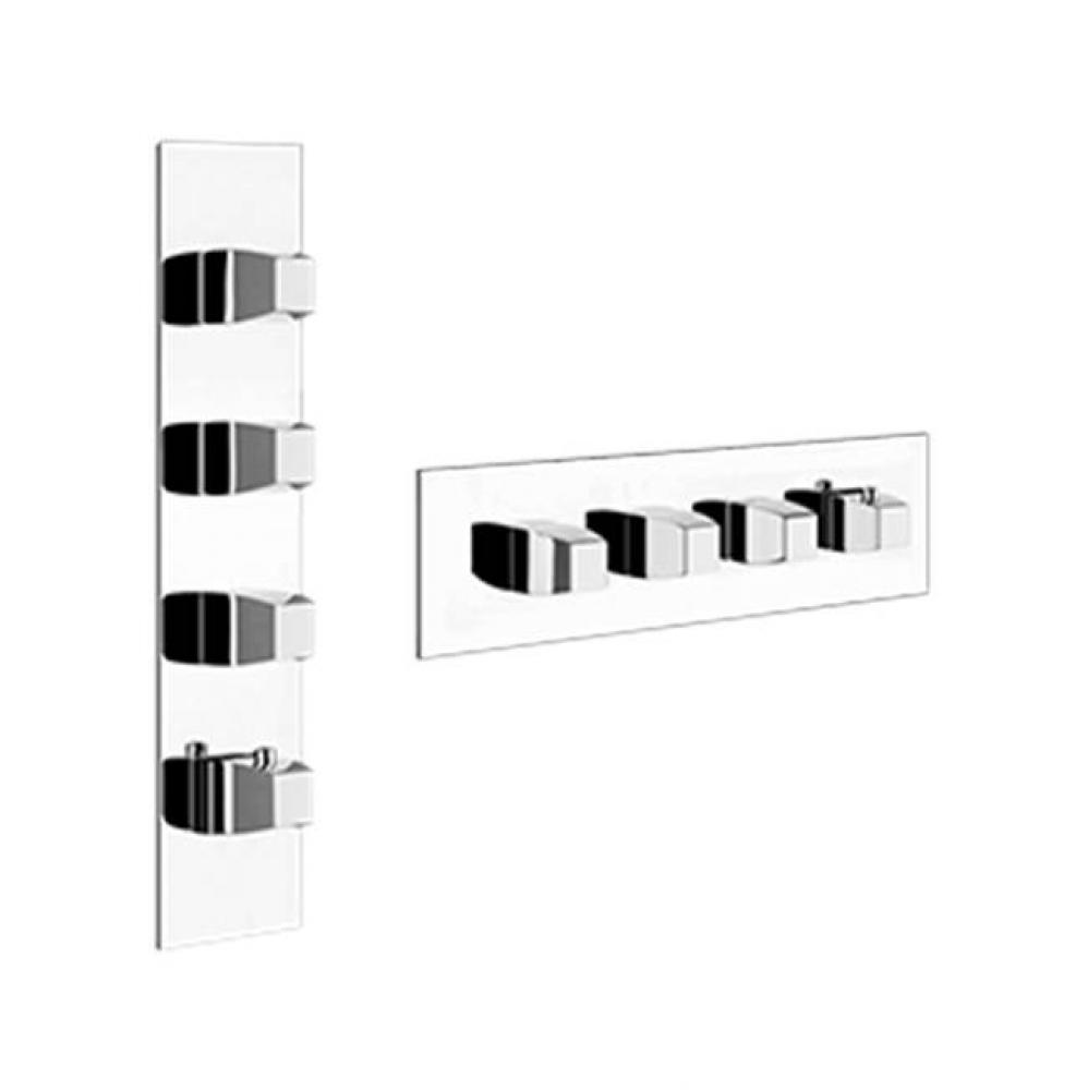 Trim Parts Only External Parts For Thermostatic With 3 Volume