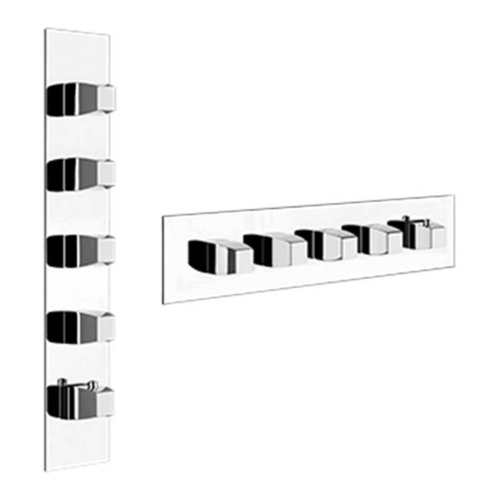 Trim Parts Only External Parts For Thermostatic With 4 Volume