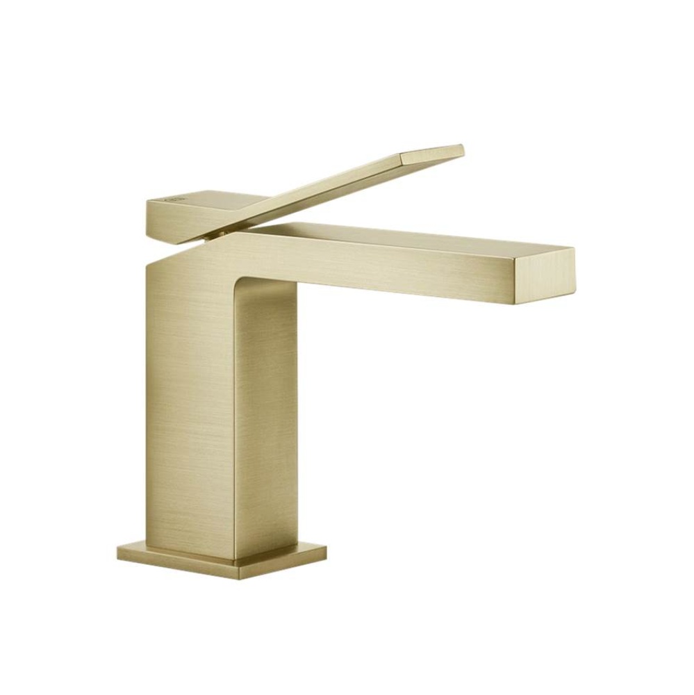 Single lever washbasin mixer without pop-up assembly