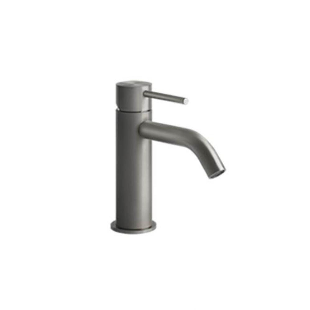 Single lever washbasin mixer without pop-up assembly