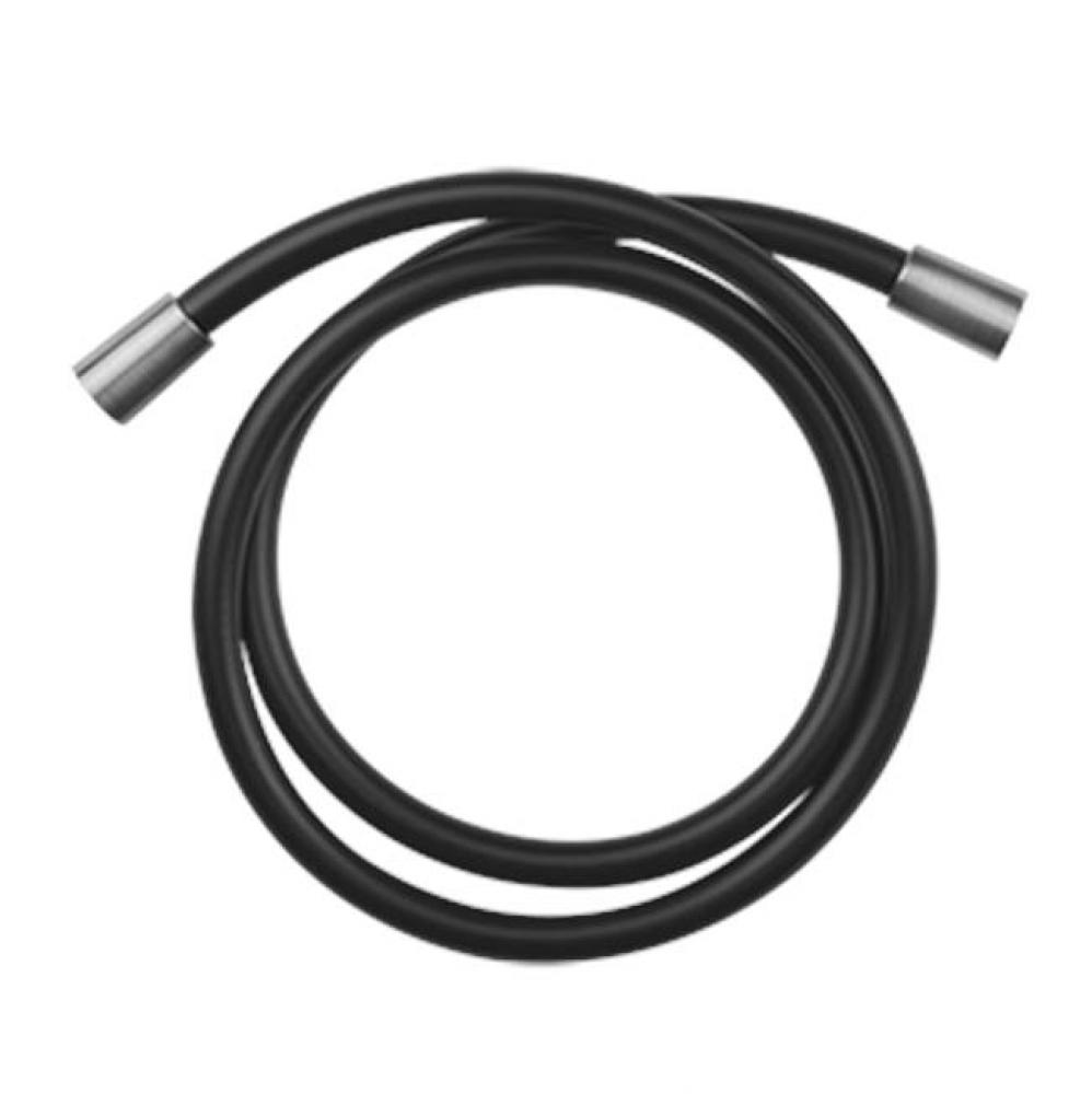 59” black flex hose with options to change the metal ends with desired finish