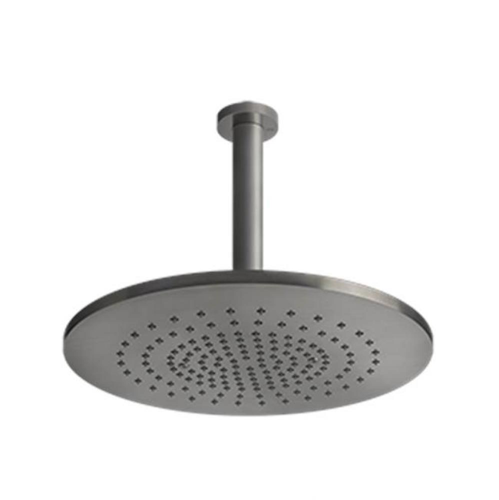 Ceiling-mounted adjustable shower head with arm