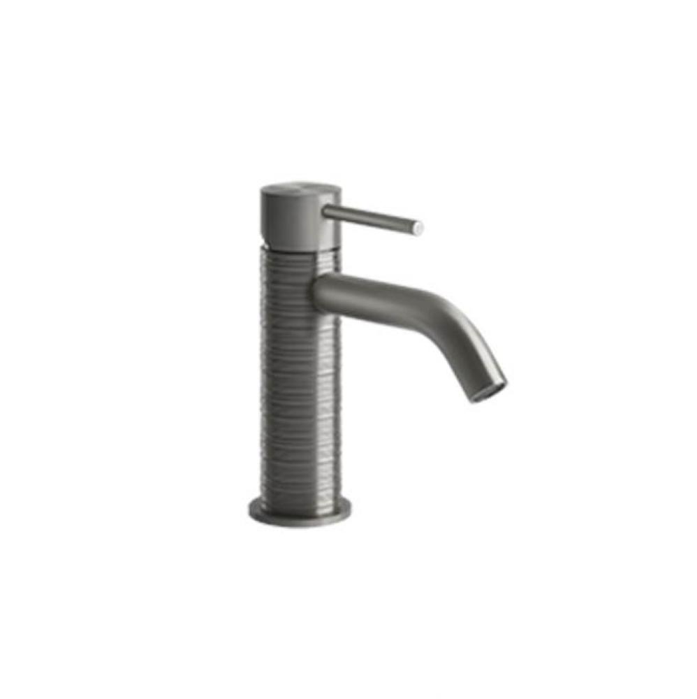 Single lever washbasin mixer without pop-up assembly