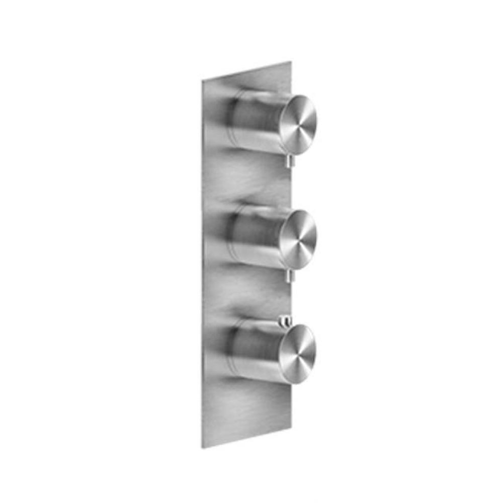 TRIM PARTS ONLY External parts for thermostatic with 2volume controls