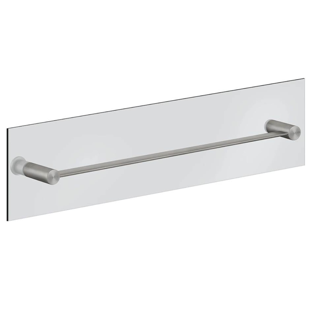 Towel rail for glass fixing - 24'' length