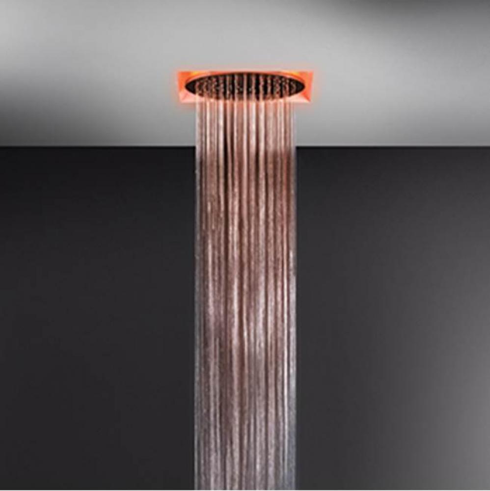 Built-in shower system