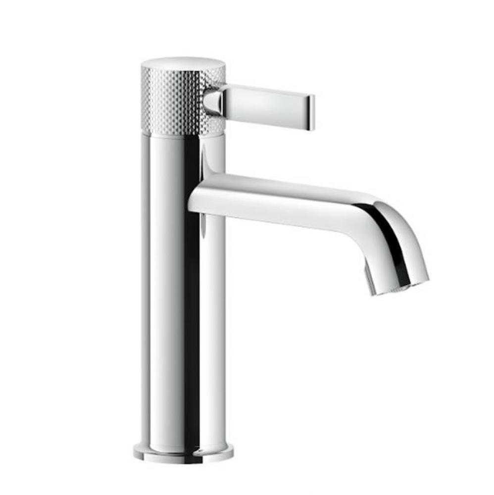 Single lever washbasin mixer without pop-up assembly