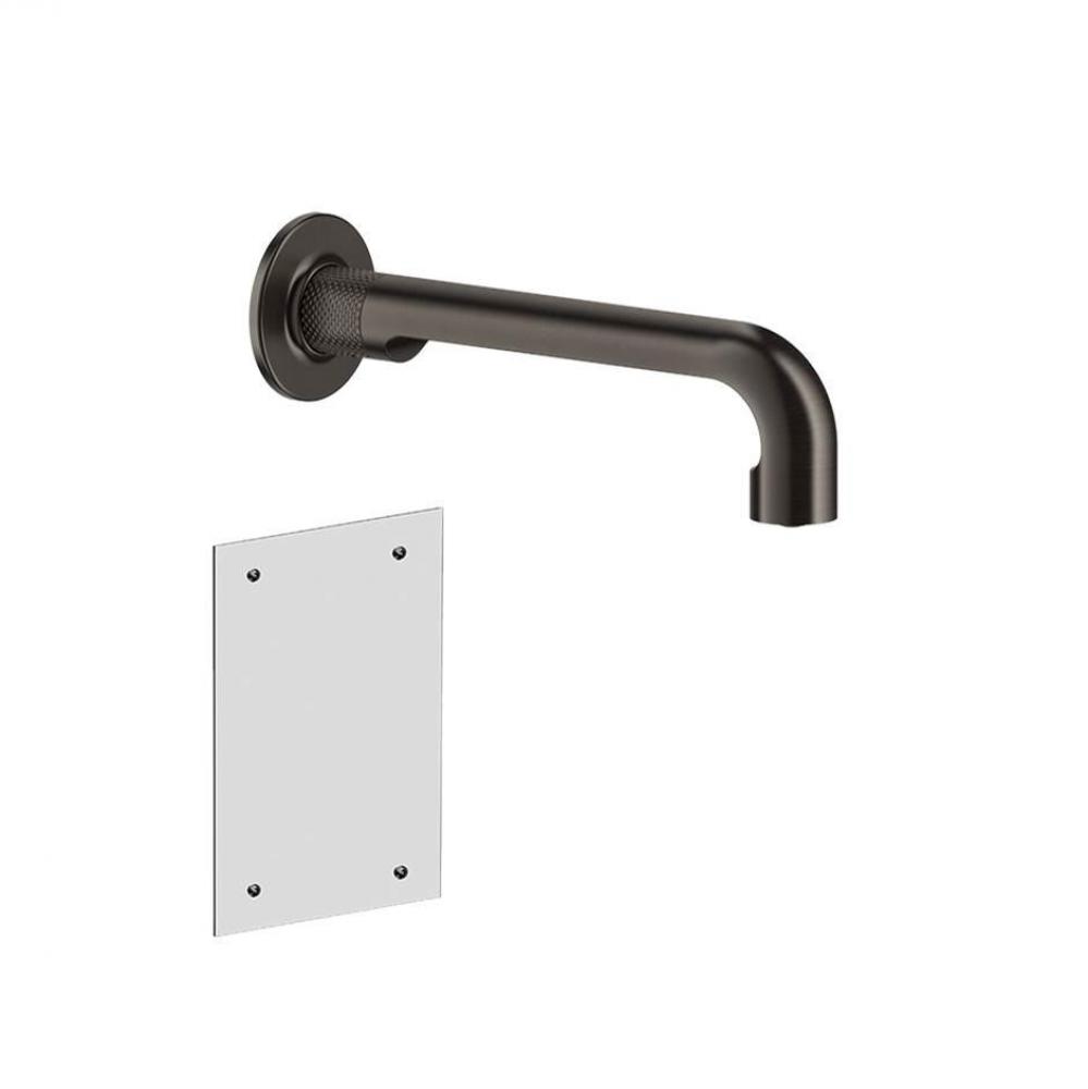 TRIM PARTS ONLY Wall-mounted electronic mixer.