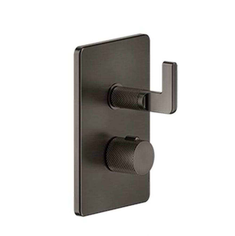 TRIM PARTS ONLY External parts for 3-way thermostatic diverter and volume control