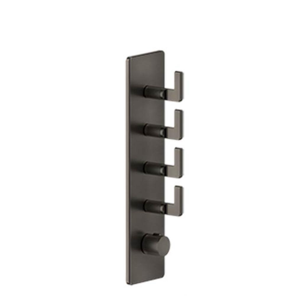 TRIM PARTS ONLY External parts for thermostatic with 4 volume controls