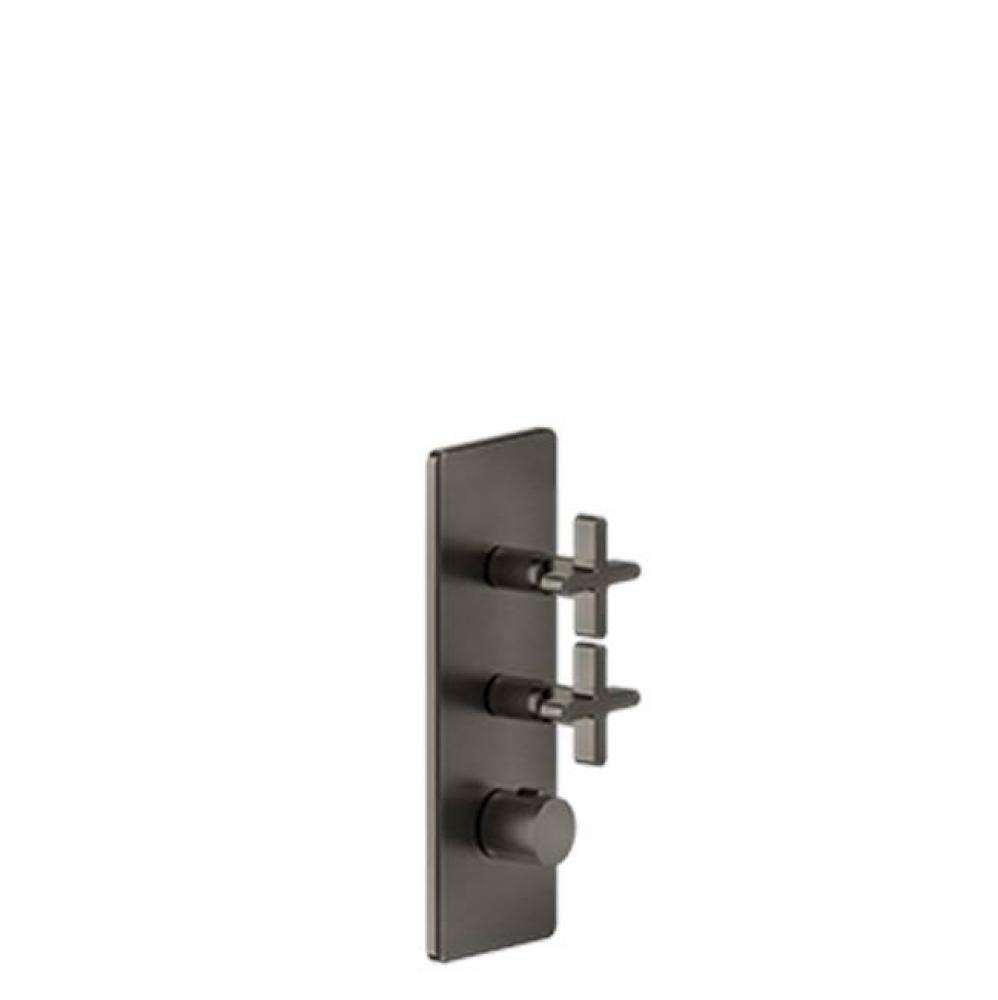 Trim Parts Only External Parts For Thermostatic With 2 Volume Controls