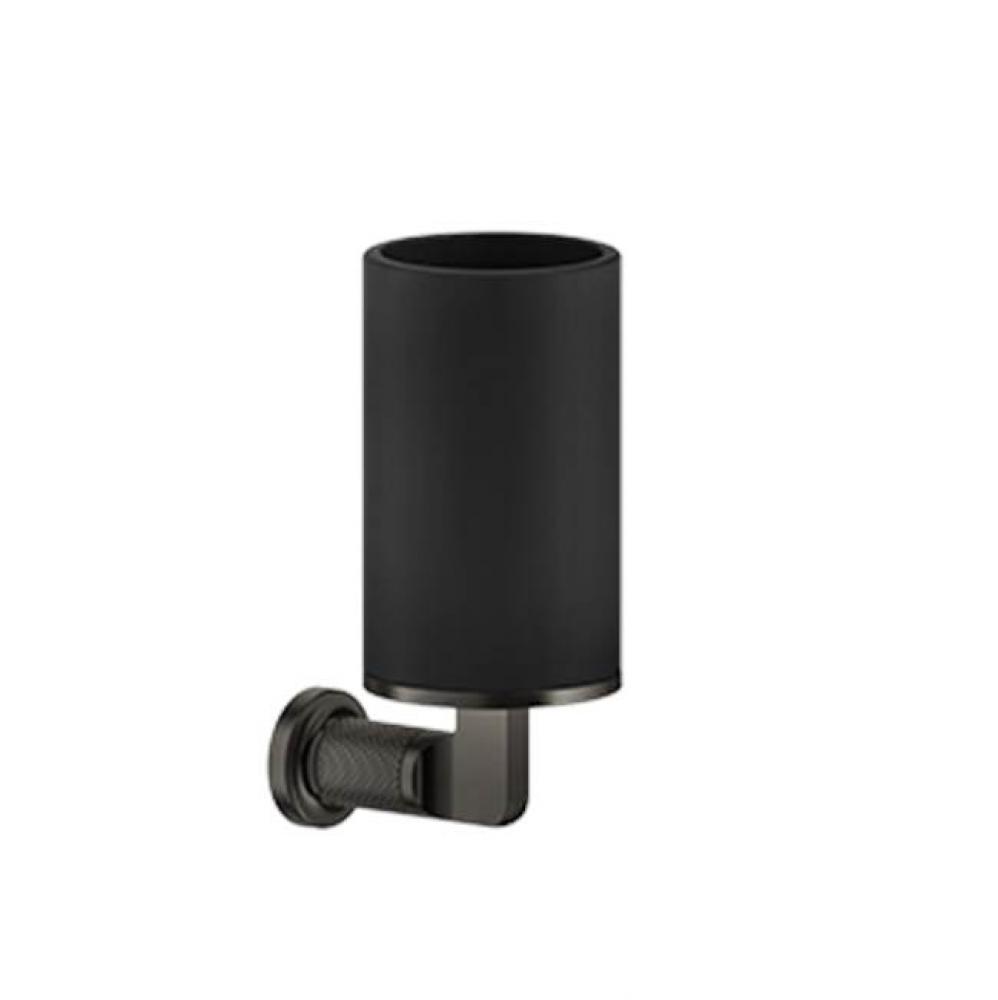 Wall-mounted holder, black
