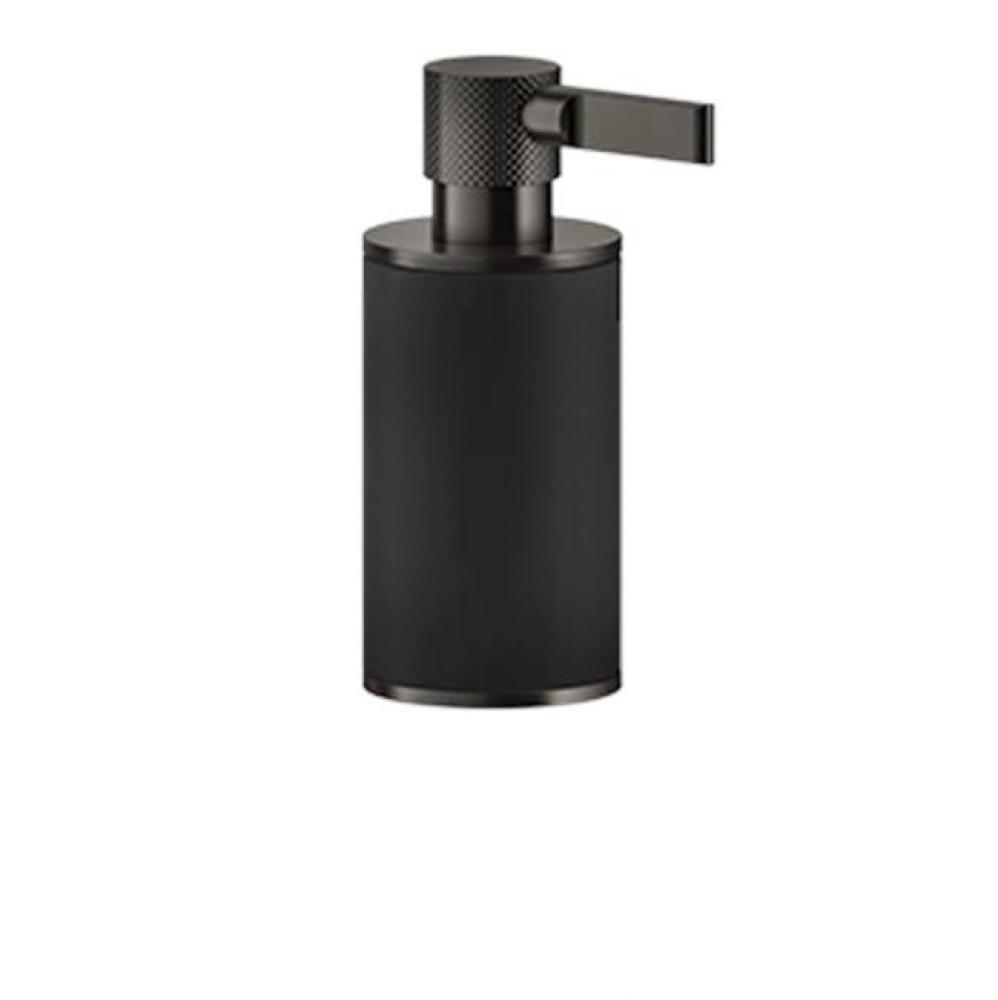Standing soap dispenser holder, black