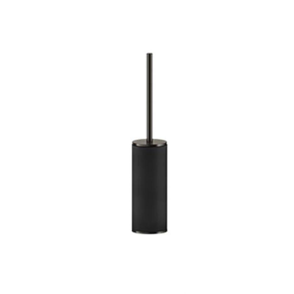 Standing brush holder, black