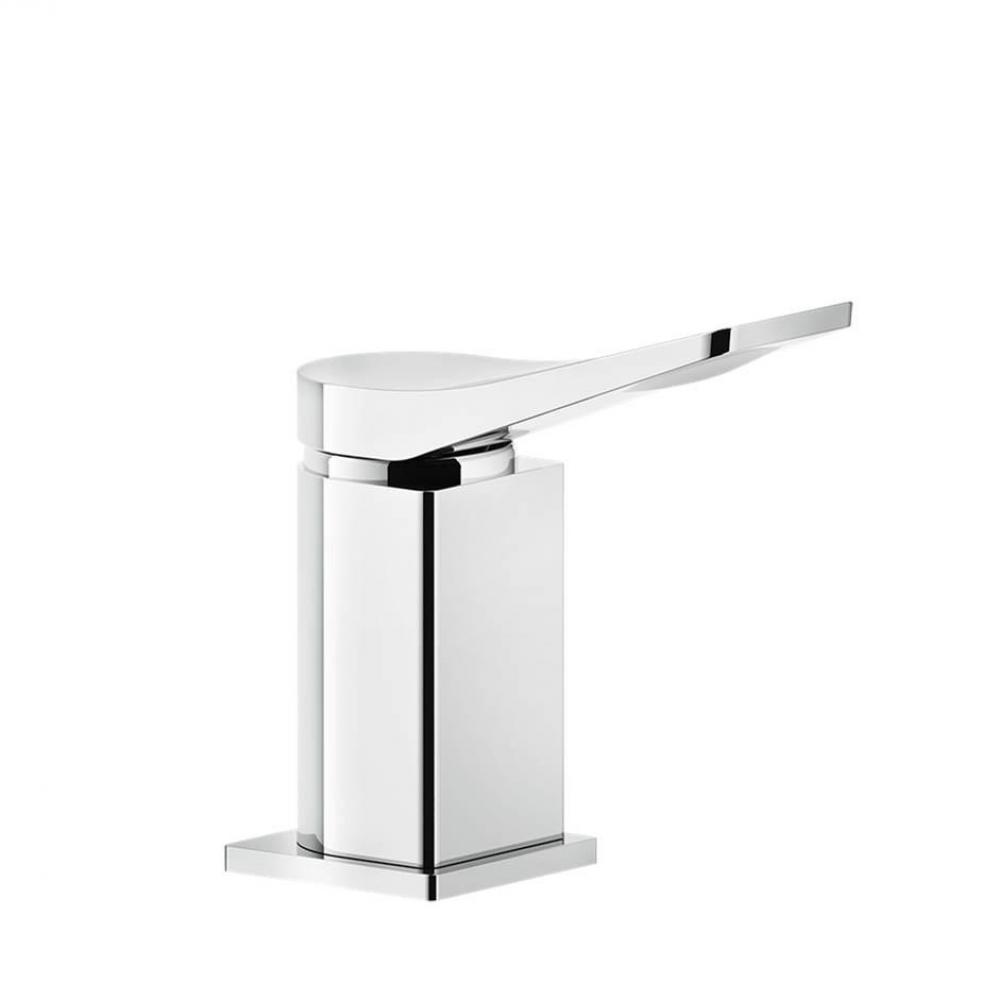 Deck mounted bath control
