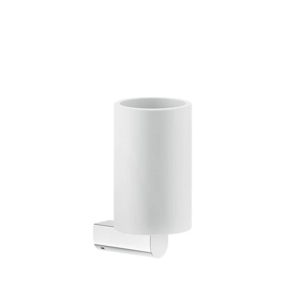 Wall-mounted holder, white