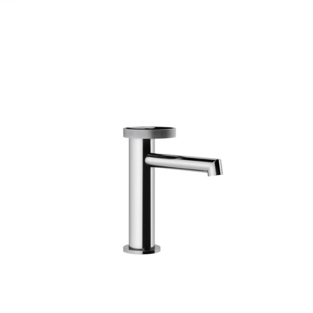 Single lever washbasin mixer without pop-up assembly
